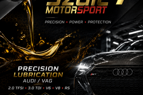 Сервис масла Audi 2.0 TFSI, 3.0 TDI, RS7 – Варшава / Вышкув | Szulc Motorsport